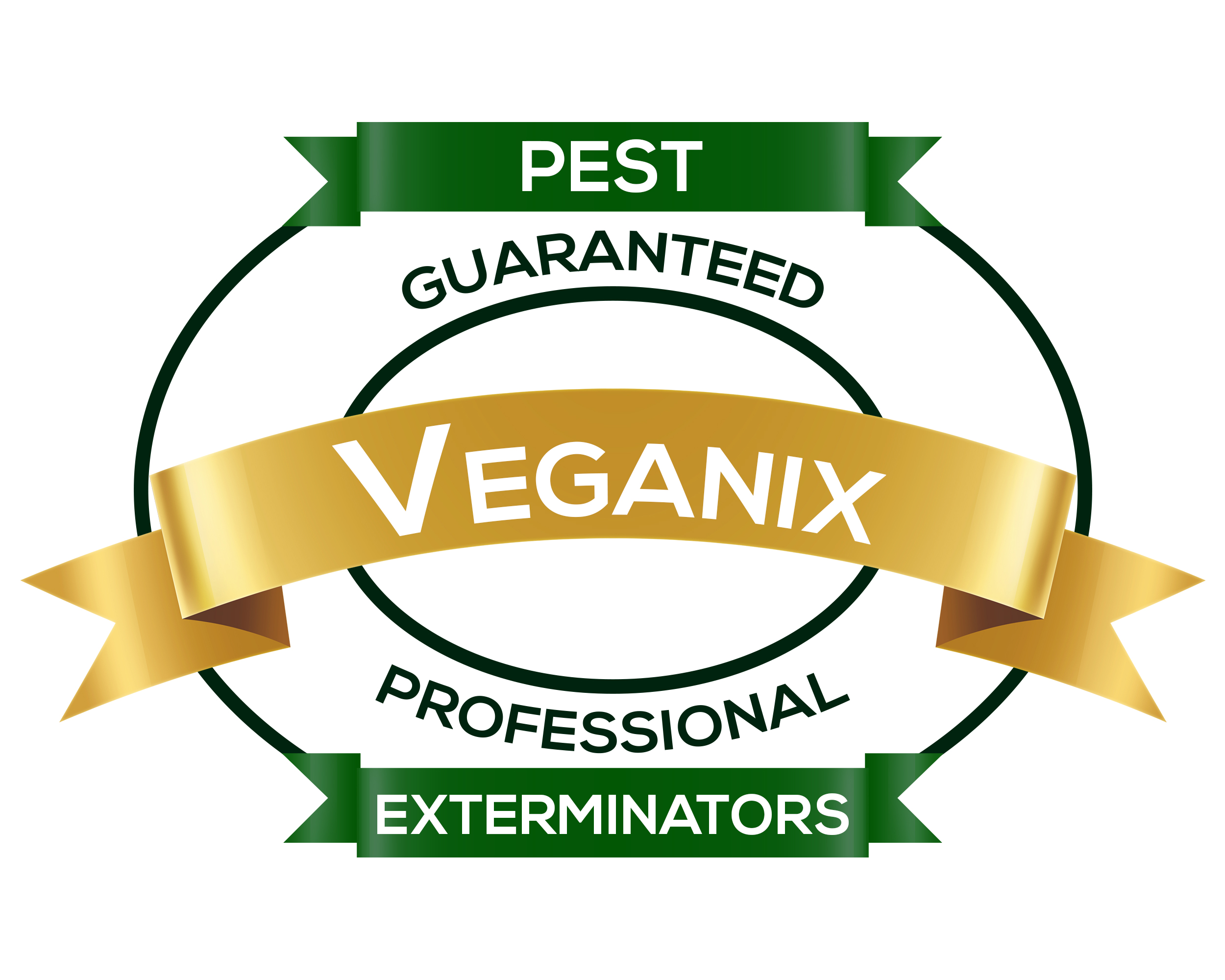 Veganix Logo Pest Exterminators Guaranteed Professional